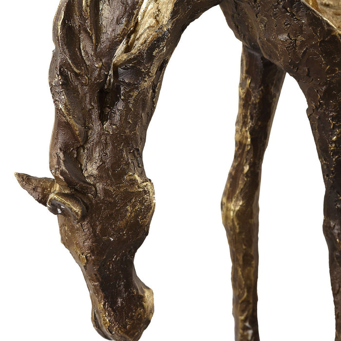 Uttermost 18141 Sculpture, Antiqued Bronze