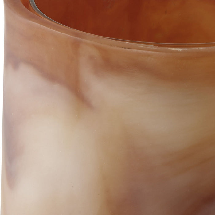 Uttermost 18143 Vase, Caramel And Brown