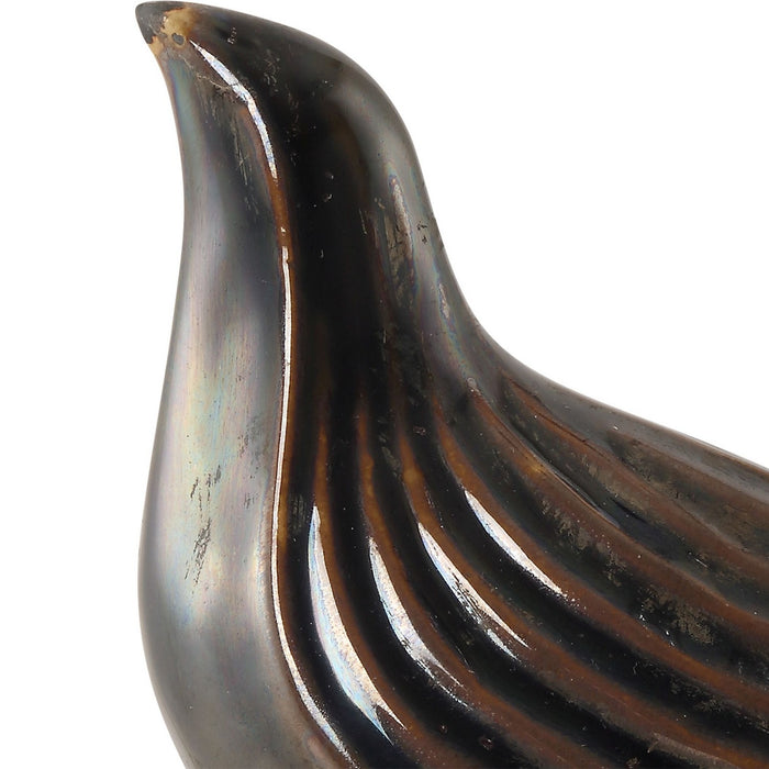 Uttermost 18144 Sculptures, S/2, Gunmetal Gray