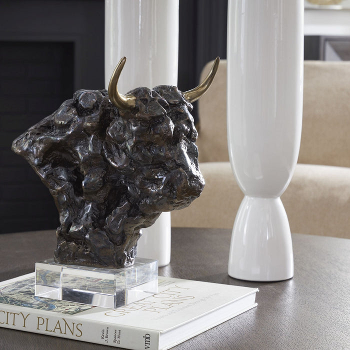 Uttermost 18148 Sculpture, Tarnished Bronze