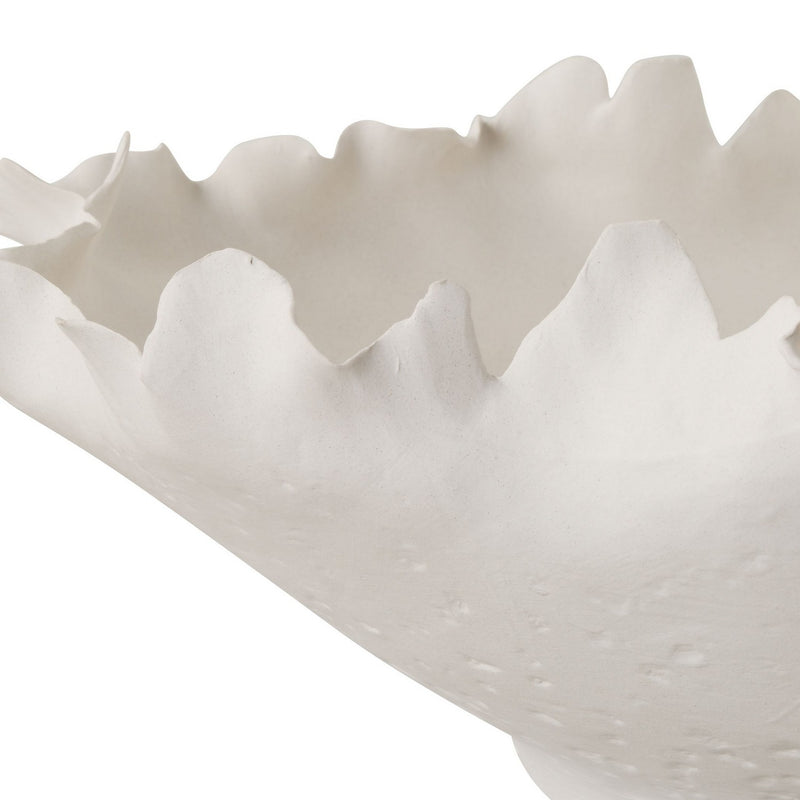 Uttermost 18154 Bowl, Matte Off-white
