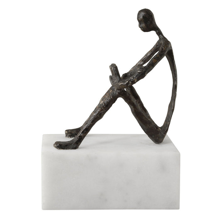 Uttermost 18162 Sculpture, Dark Brown