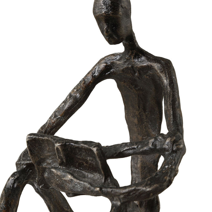 Uttermost 18162 Sculpture, Dark Brown