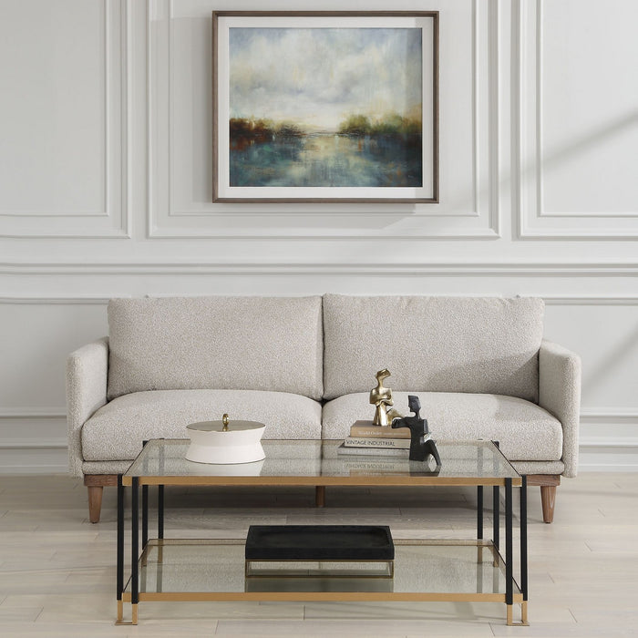 Uttermost 18165 Box, Brushed Brass