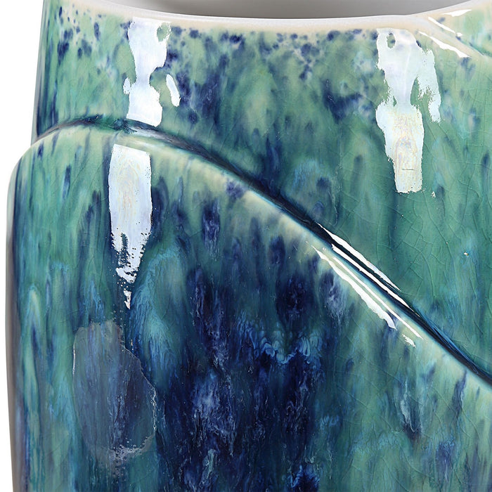 Uttermost 18170 Vases, S/2, Blue And Green
