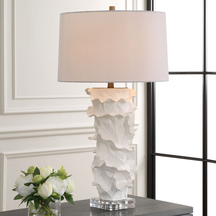 Uttermost 30295-1 One Light Table Lamp, Brass