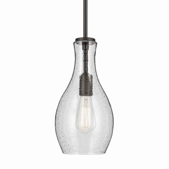 Kichler 42456OZCS One Light Pendant, Olde Bronze