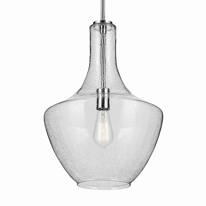 Kichler 42046CHCS One Light Pendant, Chrome
