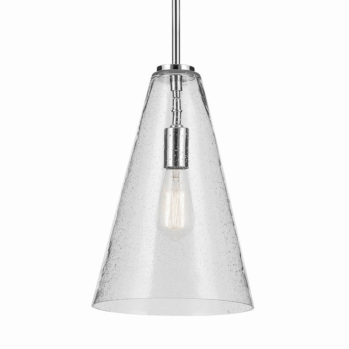 Kichler 42199CHCS One Light Pendant, Chrome