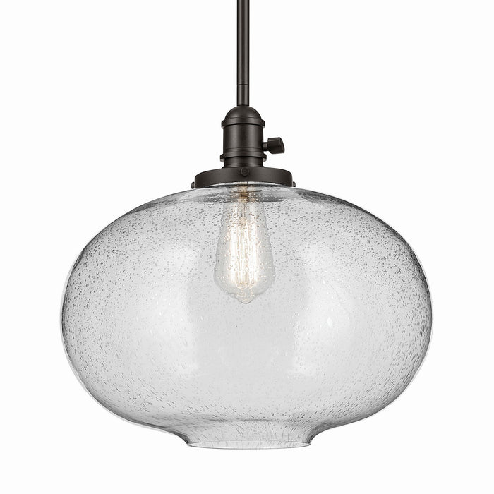 Kichler 43911OZ One Light Pendant, Olde Bronze