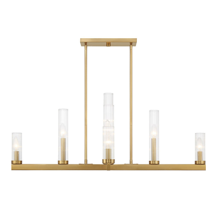 Savoy House 1-2635-9-322 Nine Light Chandelier, Warm Brass