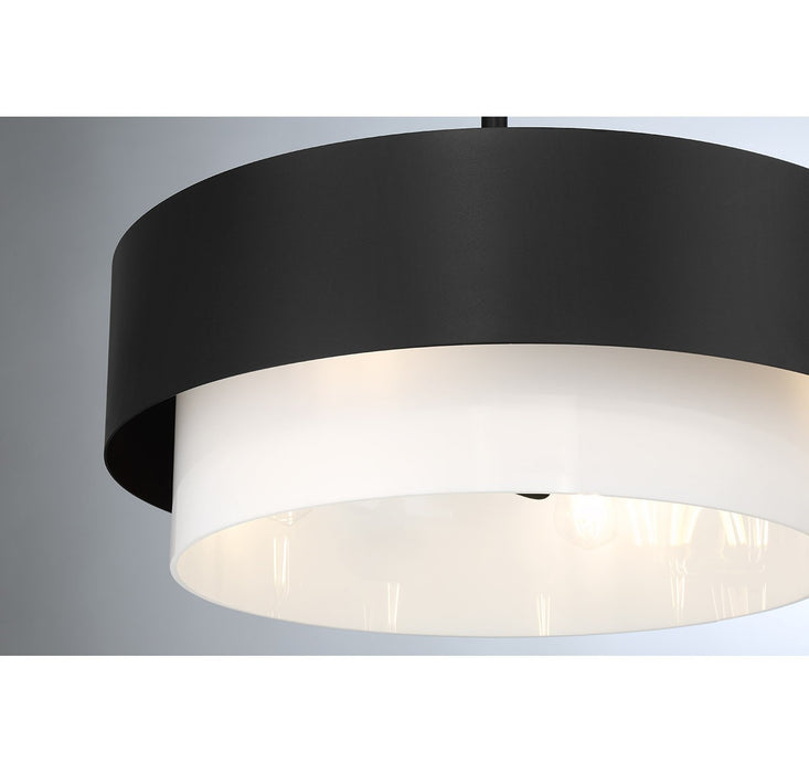 Savoy House 22-FD-445-89 Four Light Fan D'Lier, Matte Black