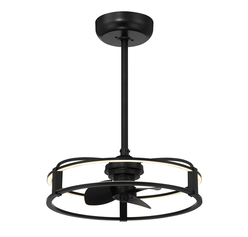 Savoy House 23-FD-645-89 LED Fan D'Lier, Matte Black