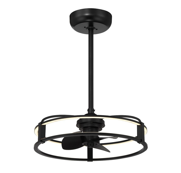 Savoy House 23-FD-645-89 LED Fan D'Lier, Matte Black