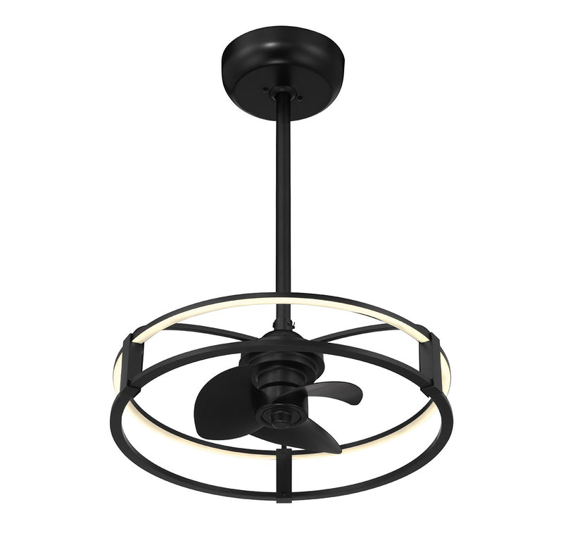 Savoy House 23-FD-645-89 LED Fan D'Lier, Matte Black