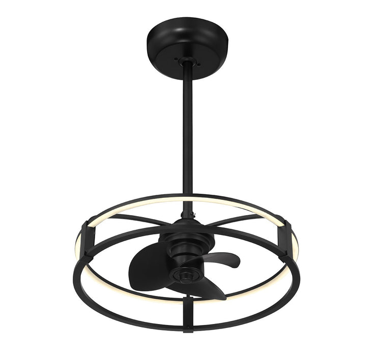 Savoy House 23-FD-645-89 LED Fan D'Lier, Matte Black