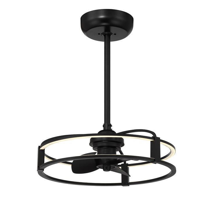 Savoy House 23-FD-645-89 LED Fan D'Lier, Matte Black