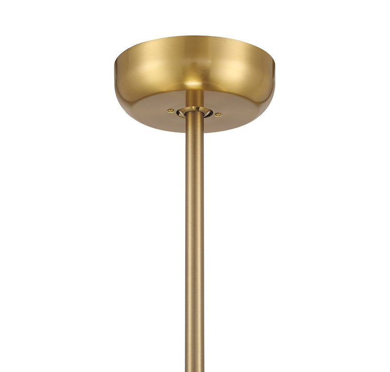 Savoy House 24-FD-555-322 LED Fan D'Lier, Warm Brass