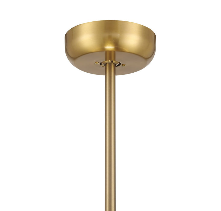 Savoy House 24-FD-555-322 LED Fan D'Lier, Warm Brass