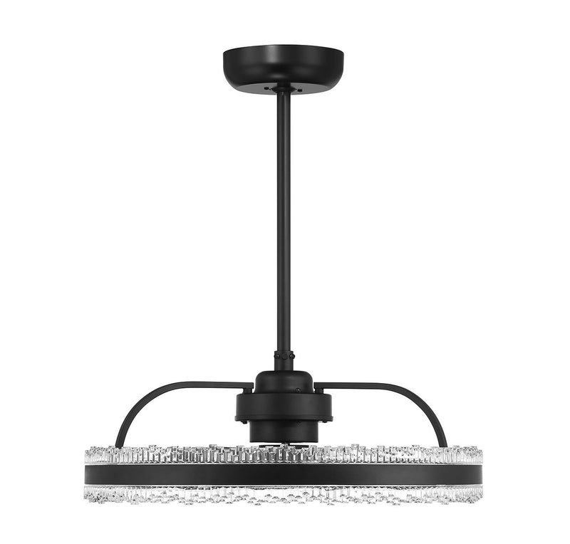Savoy House 24-FD-555-89 LED Fan D'Lier, Matte Black