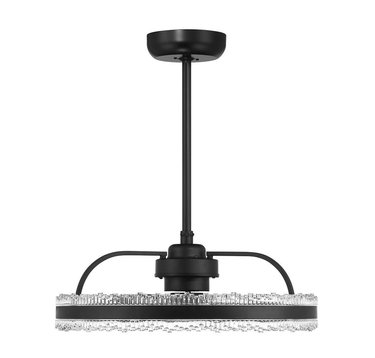 Savoy House 24-FD-555-89 LED Fan D'Lier, Matte Black