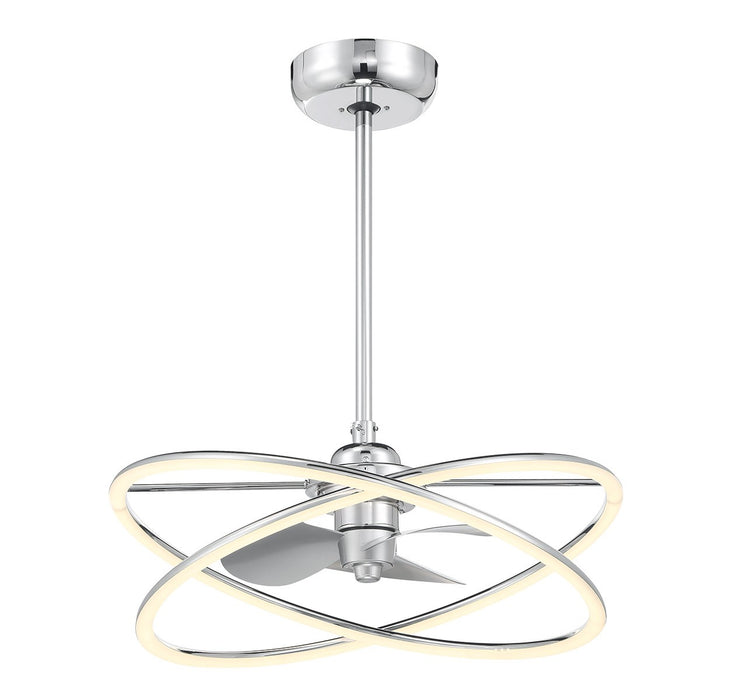 Savoy House 24-FD-745-11 LED Fan D'Lier, Polished Chrome