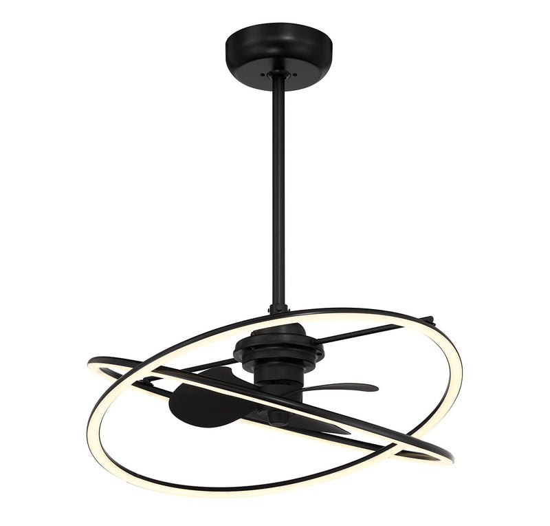 Savoy House 24-FD-745-89 LED Fan D'Lier, Matte Black