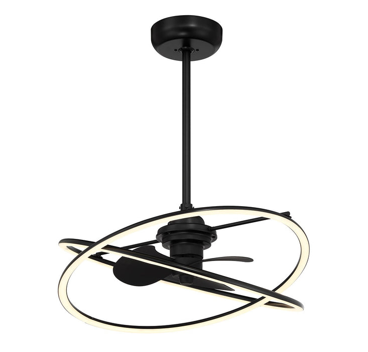 Savoy House 24-FD-745-89 LED Fan D'Lier, Matte Black