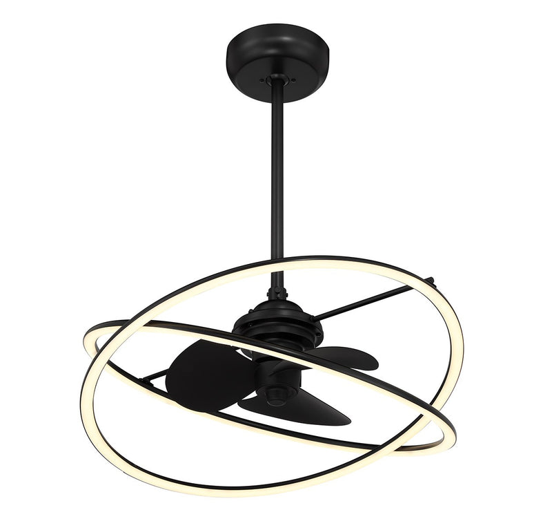 Savoy House 24-FD-745-89 LED Fan D'Lier, Matte Black