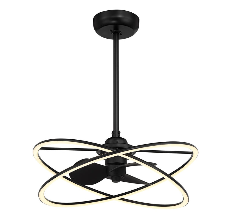 Savoy House 24-FD-745-89 LED Fan D'Lier, Matte Black