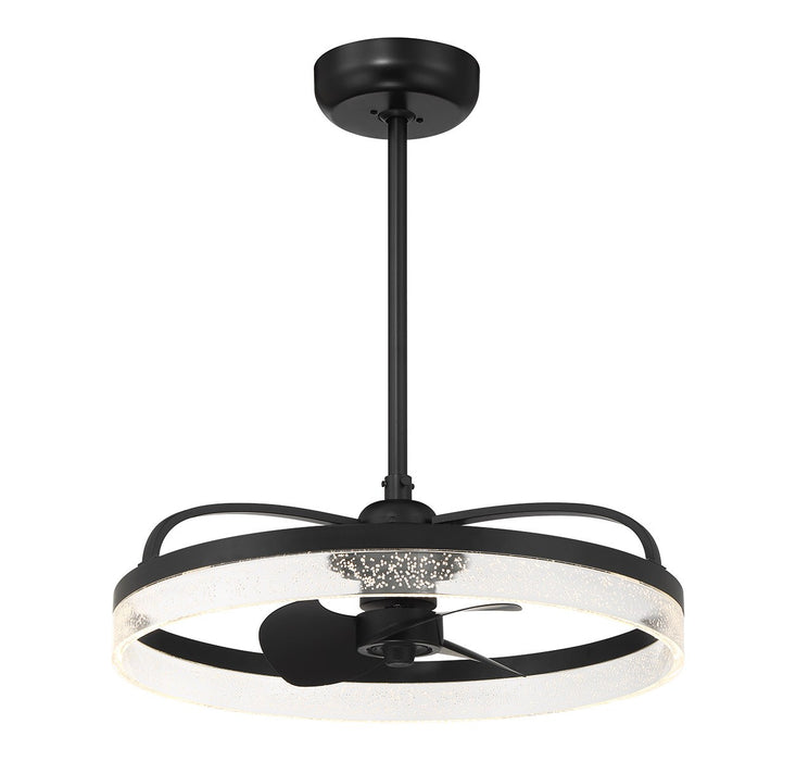 Savoy House 24-FD-845-89 LED Fan D'Lier, Matte Black