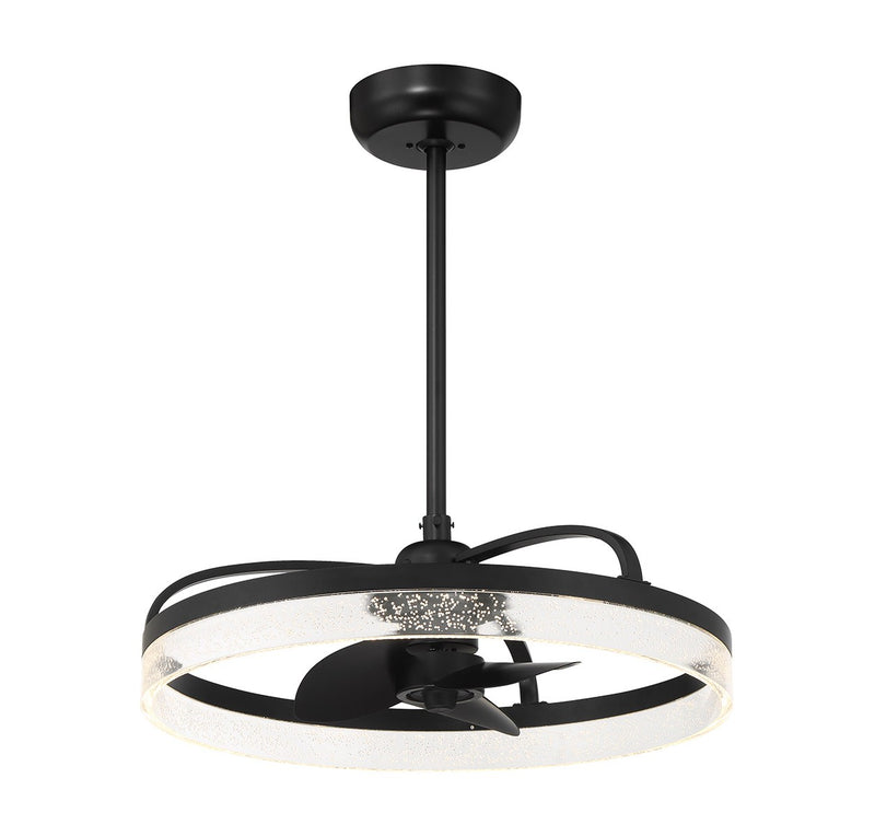 Savoy House 24-FD-845-89 LED Fan D'Lier, Matte Black