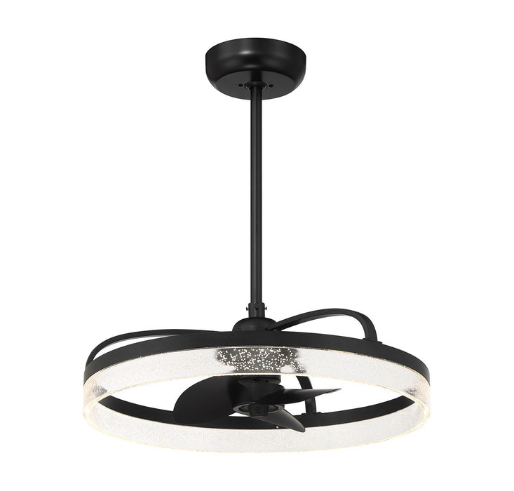 Savoy House 24-FD-845-89 LED Fan D'Lier, Matte Black