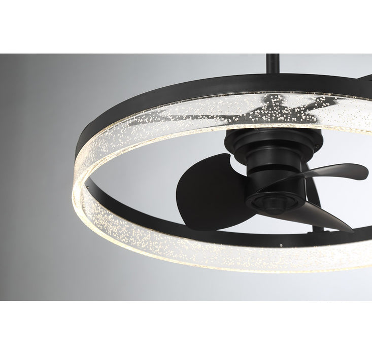 Savoy House 24-FD-845-89 LED Fan D'Lier, Matte Black