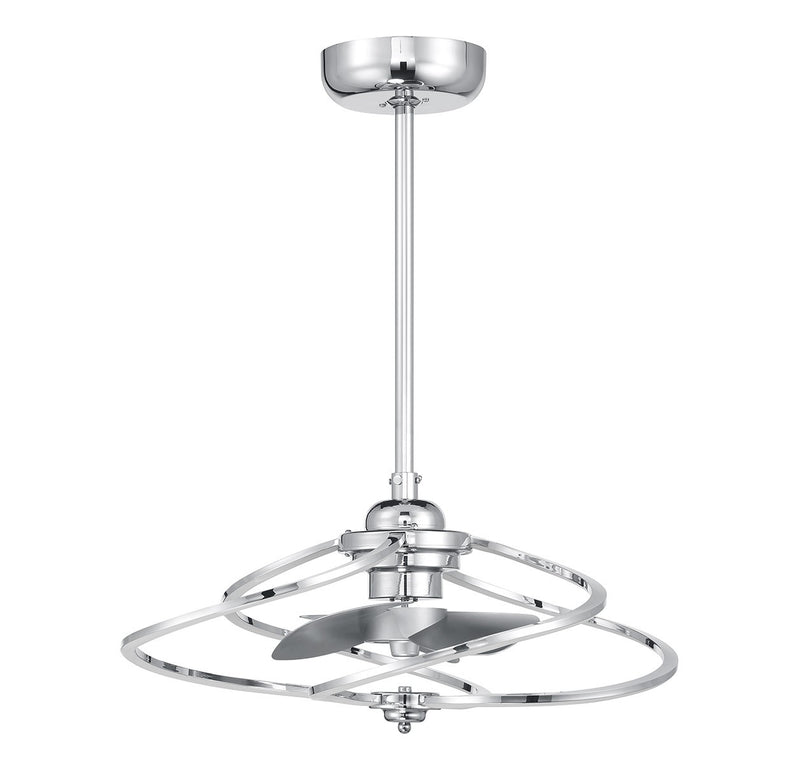 Savoy House 24-FD-945-11 LED Fan D'Lier, Polished Chrome