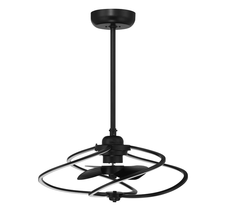 Savoy House 24-FD-945-89 LED Fan D'Lier, Matte Black