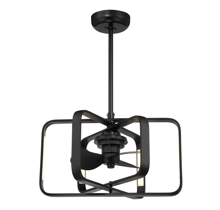 Savoy House 24-FD-955-89 LED Fan D'Lier, Matte Black