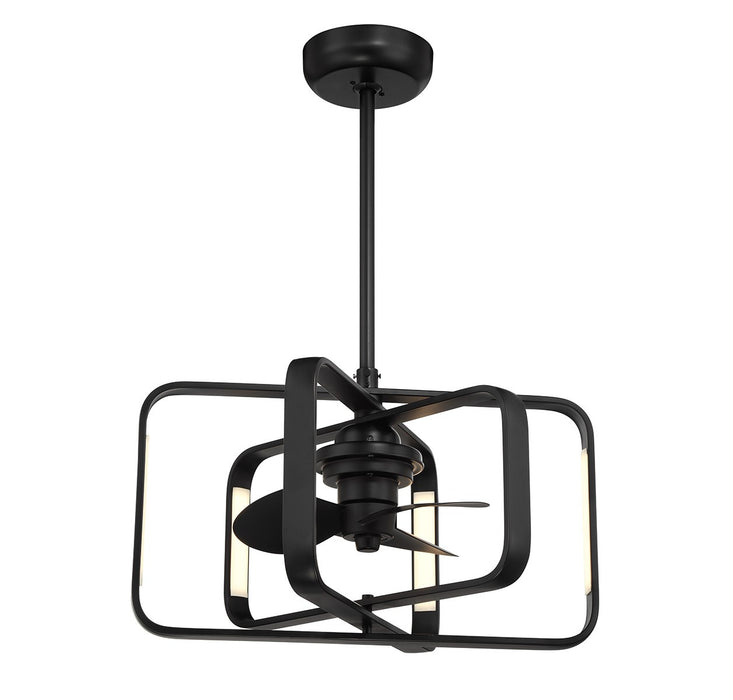 Savoy House 24-FD-955-89 LED Fan D'Lier, Matte Black