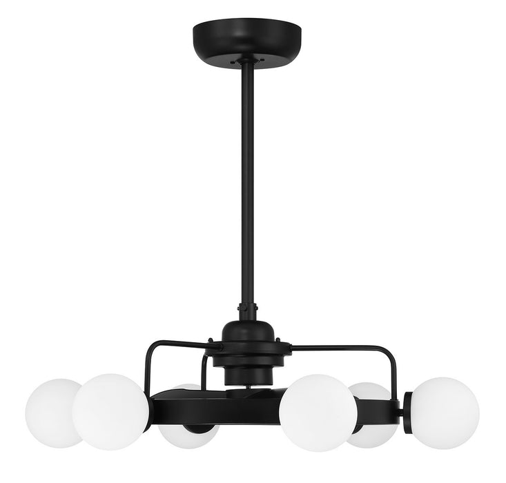 Savoy House 30-FD-345-89 LED Fan D'Lier, Matte Black