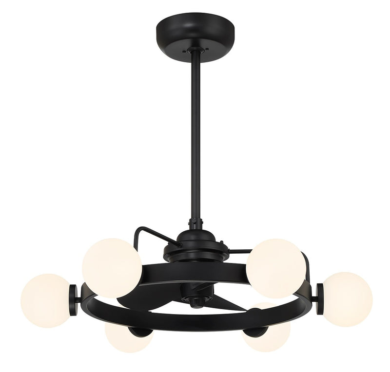 Savoy House 30-FD-345-89 LED Fan D'Lier, Matte Black