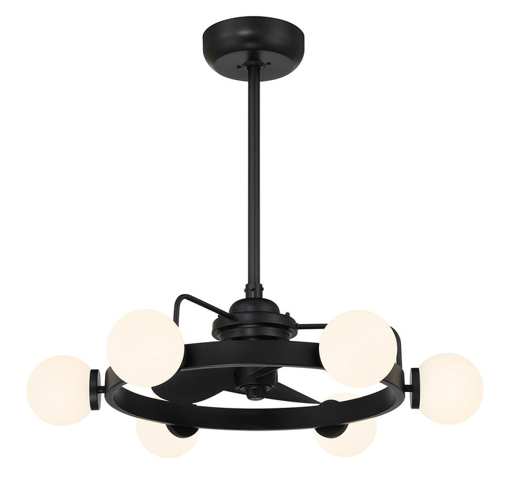 Savoy House 30-FD-345-89 LED Fan D'Lier, Matte Black