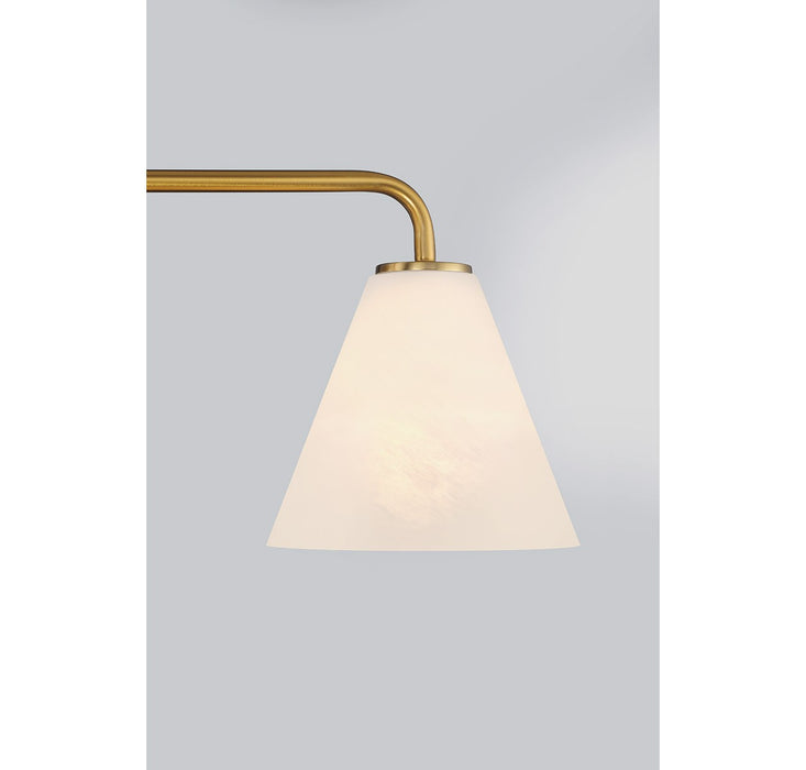 Savoy House 8-2988-3-322 Three Light Bathroom Vanity, Warm Brass