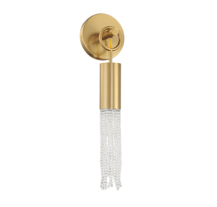Savoy House 9-1364-1-322 One Light Wall Sconce, Warm Brass