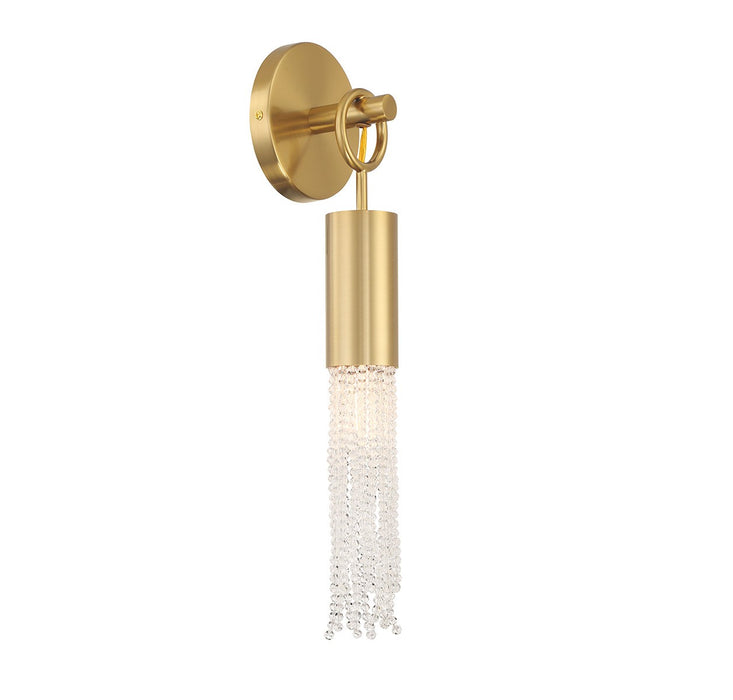 Savoy House 9-1364-1-322 One Light Wall Sconce, Warm Brass