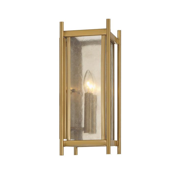 Savoy House 9-3800-2-322 Two Light Wall Sconce, Warm Brass