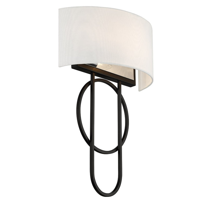 Savoy House 9-4800-2-89 Two Light Wall Sconce, Matte Black