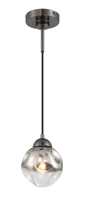 Metropolitan N5361-605 One Light Wall Sconce, Gun Metal