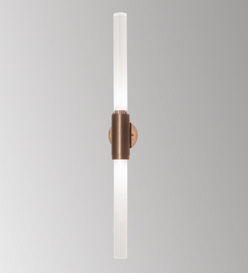 Meyda Tiffany 236548 LED Wall Sconce, Antique Copper