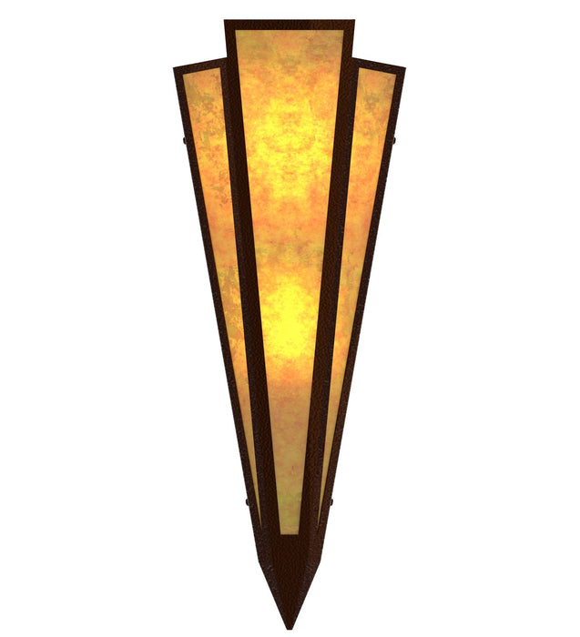 Meyda Tiffany 255785 Two Light Wall Sconce, Sepia Brown