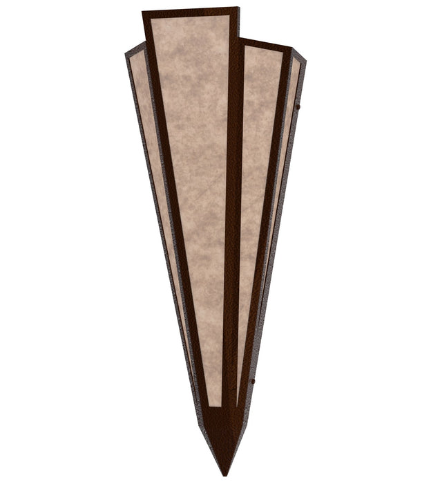 Meyda Tiffany 255788 Two Light Wall Sconce, Sepia Brown